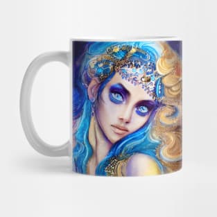 Blue Fantasy Mug